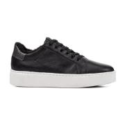 Donkergrijze Sneakers voor Vrouwen Geox , Black , Dames