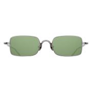 Antique Silver Sunglasses Matsuda , Green , Unisex