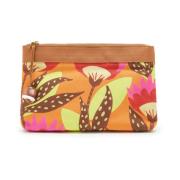 Stijlvolle Heliconia Canvas Pouch Tas Maliparmi , Orange , Dames