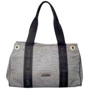 Pre-owned Canvas totes Salvatore Ferragamo Pre-owned , Blue , Dames