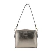 Metalen Crossbody Tas Pourchet Paris , Gray , Dames