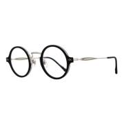 Stylish Eyewear Frames in Silver Black Matsuda , Black , Unisex