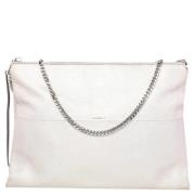 Pre-owned Leather shoulder-bags Coach Pre-owned , White , Dames