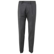 Capri Broek met Pences Antraciet Stijl Michael Coal , Gray , Heren