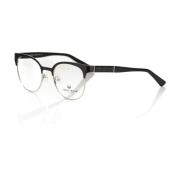 Stijlvolle Geometrische Zwarte Clubmaster Bril Frankie Morello , Black...