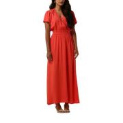 Oranje Maxi Jurk Dila Freebird , Orange , Dames