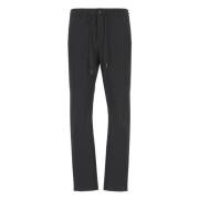 Zwarte op maat gemaakte broek met elastische taille PT Torino , Black ...