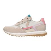 Witte Lage Mode Sneakers Gabor , Multicolor , Dames