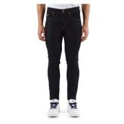 Skinny Fit Vijf-Pocket Jeans Versace Jeans Couture , Blue , Heren