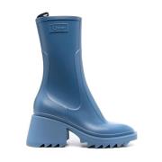 Blauwe PVC regenlaarzen Betty Chloé , Blue , Dames