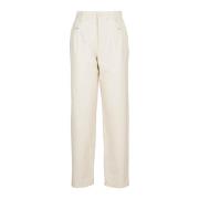 Stijlvolle Broek voor Vrouwen See by Chloé , White , Dames