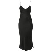 Pre-owned Fabric dresses Yves Saint Laurent Vintage , Black , Dames