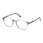 Blue Block Eyewear Frames FT 5804-B Tom Ford , Blue , Unisex