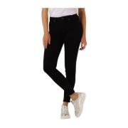 Zwarte Skinny Jeans Slfsophia Selected Femme , Black , Dames