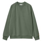 Katoenen Crew-neck Sweatshirt Carhartt Wip , Green , Heren