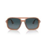 Gepolariseerde zonnebril Druppelontwerp Bruin Persol , Brown , Unisex