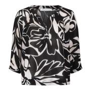 Bloemenprint Blouse Betty & Co , Multicolor , Dames