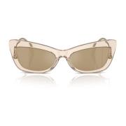 Dames Cat-Eye Zonnebril Dg4467B 343203 Dolce & Gabbana , Brown , Unise...