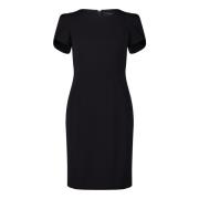 Cocktailjurk met korte mouwen vera mont , Black , Dames