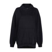 Zwarte Hoodie Sweater Balenciaga , Black , Dames
