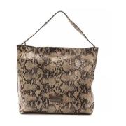 Python Print Leren Schoudertas Pompei Donatella , Multicolor , Dames