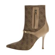 Aylo Haklaarzen - Beige Leer Guess , Beige , Dames