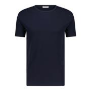Katoenen T-shirt Comfortabele Ronde Hals Kiefermann , Blue , Heren