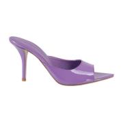 Elegante Pointed Toe Mule Schoenen Gia Borghini , Purple , Dames