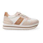 1832 Beige Geo Sneakers Alviero Martini 1a Classe , Multicolor , Dames