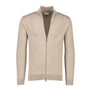 Beige Vest met Sluiting Profuomo , Beige , Heren