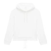 Witte katoenen hoodie Courrèges , White , Heren