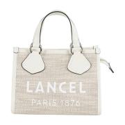 Stijlvolle Zomer Tote Tas Lancel , White , Dames