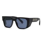 Zonnebril Squadrata Nero Lucido Philipp Plein , Black , Unisex