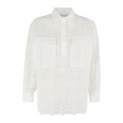 Lange mouwen overhemd Ermanno Scervino , White , Dames