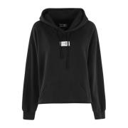 Casual Sweatshirt voor Dagelijks Gebruik MM6 Maison Margiela , Black ,...