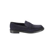 Klassieke Penny Loafers Doucal's , Blue , Heren