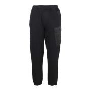 Sweatpants met stijl Ten C , Black , Heren