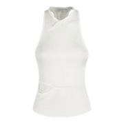 Stijlvolle Fusion Frame Tanktop Christopher Esber , White , Dames