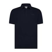 Klassieke Navy Polo Shirt Korte Mouw State of Art , Blue , Heren