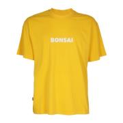 T-Shirts Bonsai , Yellow , Heren