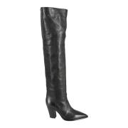 Over-knee Boots Bettina Vermillon , Black , Dames