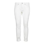 Stijlvolle George Jeans voor Mannen Dondup , White , Heren
