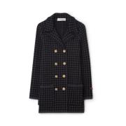 Victoria Jacket Zwart/Antraciet Busnel , Black , Dames