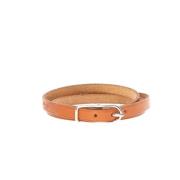 Pre-owned Leather bracelets Hermès Vintage , Brown , Dames