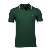 Groen poloshirt korte mouw Fred Perry , Green , Heren