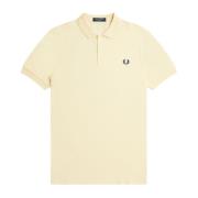 Slim Fit Polo Ice Cream & French Navy Fred Perry , Yellow , Heren