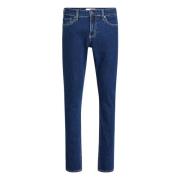 Slim Fit Donkere Denim Jeans Calvin Klein , Blue , Heren