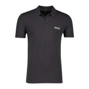 Grijze poloshirt met korte mouw Hugo Boss , Gray , Heren