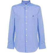 Blauw Casual Overhemd voor Mannen Ralph Lauren , Blue , Heren