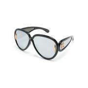 Lw40132I 01C Sunglasses Loewe , Black , Dames